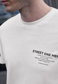 Shirt met logo-opdruk