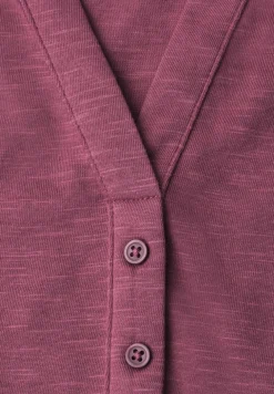Shirt met losse schouders en gespleten hals