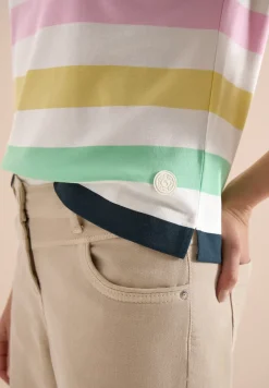Shirt met meerkleurige strepen