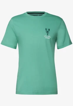 Shirt met ronde hals