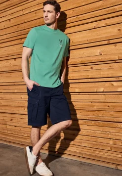 Shirt met ronde hals
