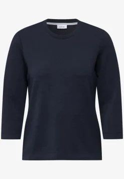 Shirt met ronde hals