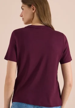 Shirt met ronde hals en Artwork
