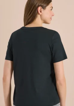 Shirt met ronde hals en Artwork