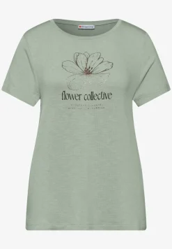 Shirt met ronde hals en Artwork