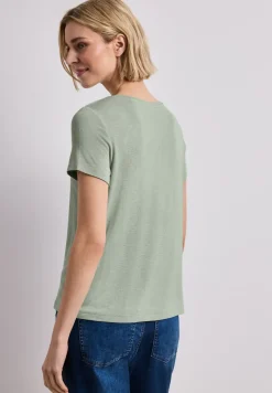 Shirt met ronde hals en Artwork