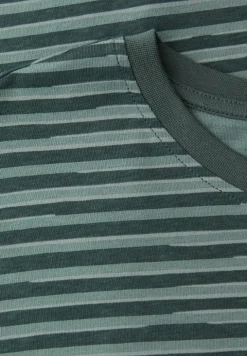 Shirt met ronde hals en all-over print