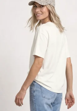 Shirt met ronde hals en print