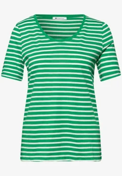 Shirt met ronde V-hals in een pak van 2