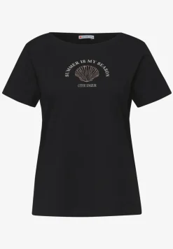 Shirt met schelpenprint