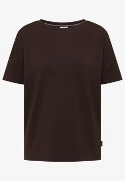 Shirt met schouderdetail