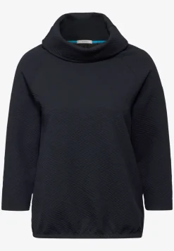 Shirt met sjaalkraag