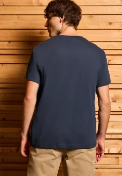 Shirt met streepjesprint