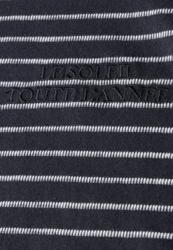 Shirt met structuurstrepen