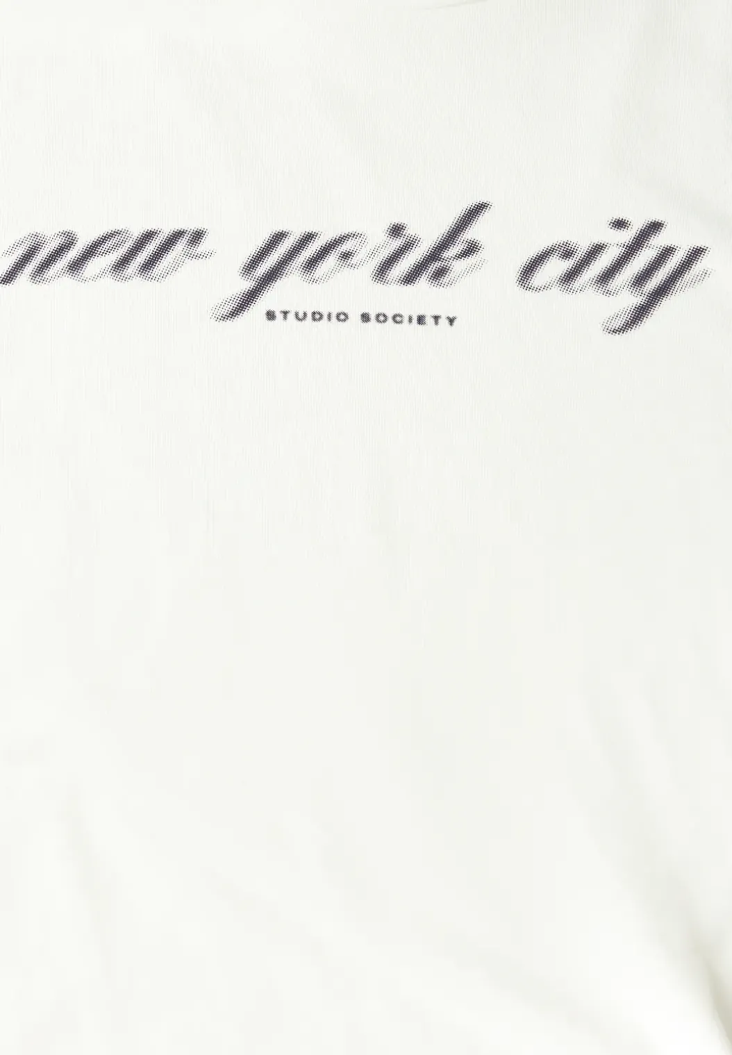 Shirt met tekst