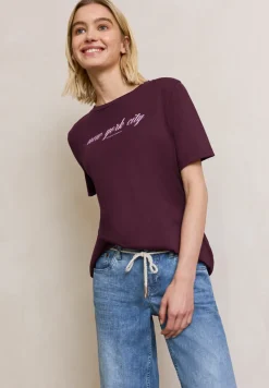 Shirt met tekst