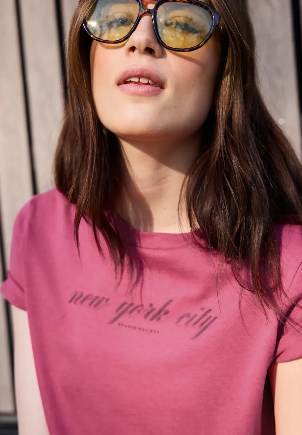 Shirt met tekst