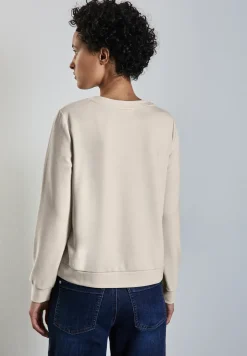 Shirt met tekstborduring