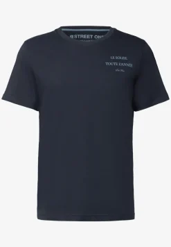 Shirt met V-hals