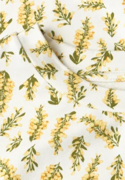 Shirt met volantmouwen en print