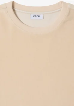 Shirt met zachte structuurmix