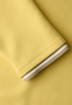 Shirt met zijdeachtige look en details