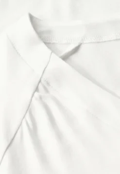 Shirt van jersey met elastische zoom