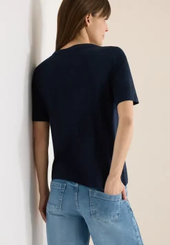 Shirt in effen kleur