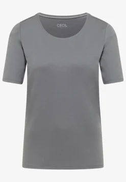 Shirt in effen kleur