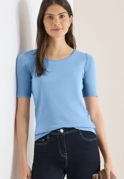 Shirt in effen kleur