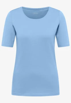 Shirt in effen kleur