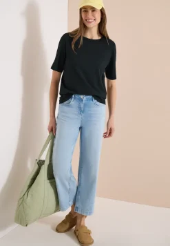 Shirt in effen kleur
