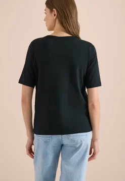 Shirt in effen kleur