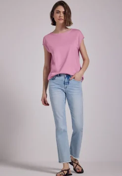 Shirt in effen kleur