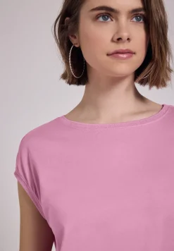 Shirt in effen kleur
