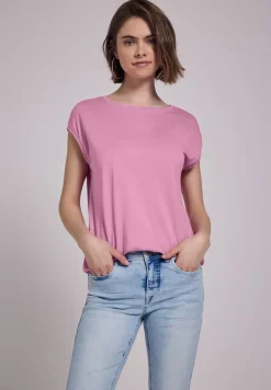 Shirt in effen kleur
