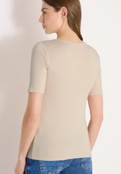 Shirt in effen kleur