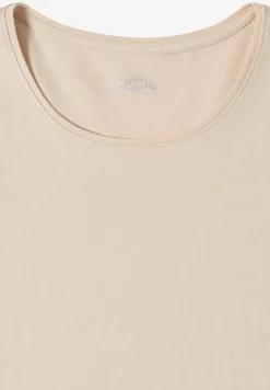 Shirt in effen kleur