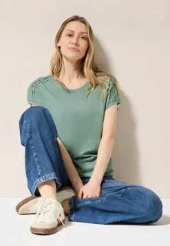 Shirt in effen kleur