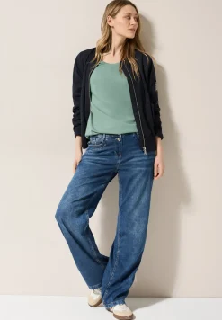 Shirt in effen kleur