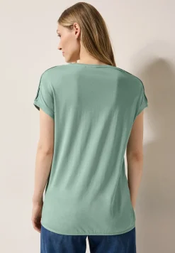 Shirt in effen kleur