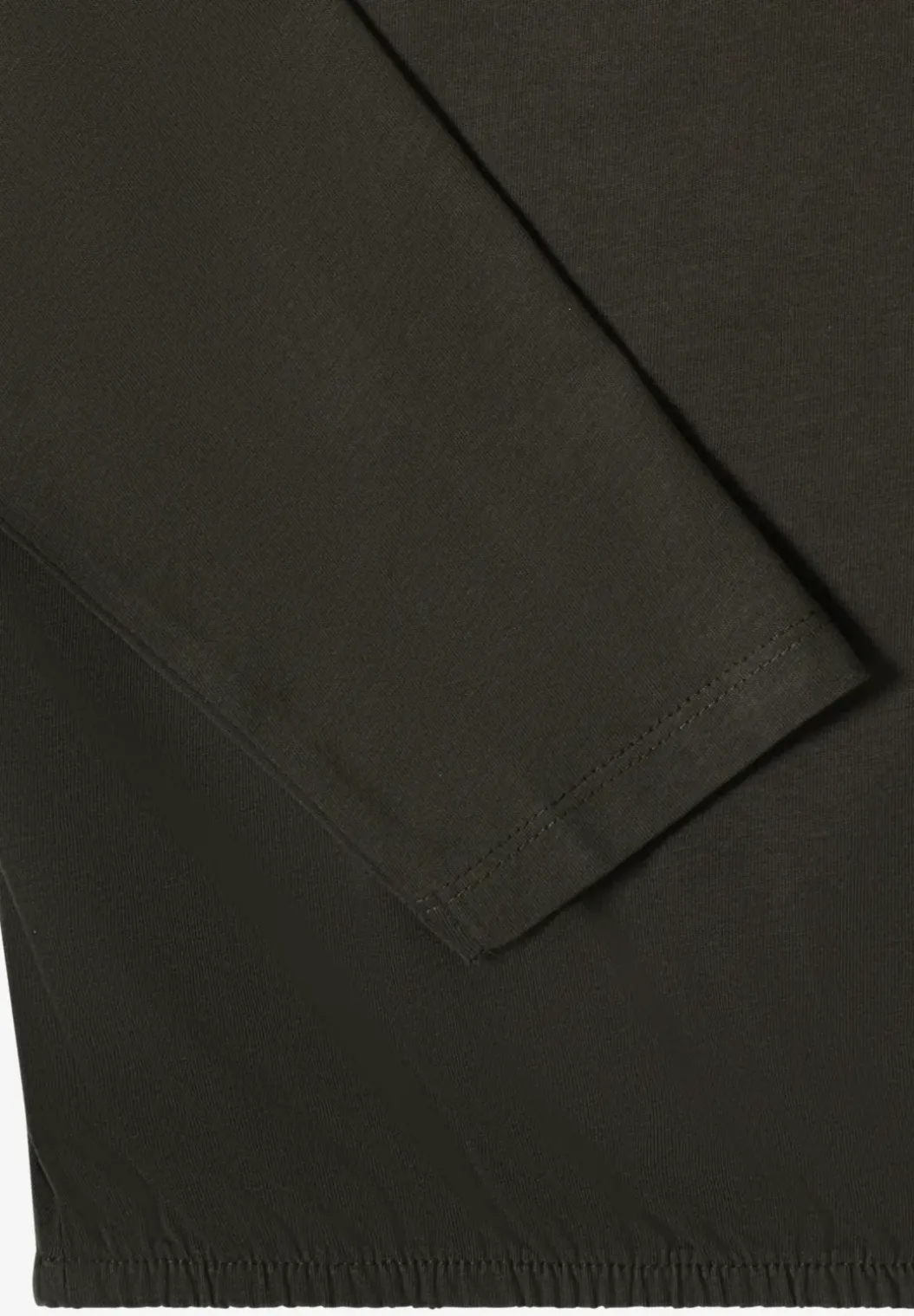 Shirt in effen kleur