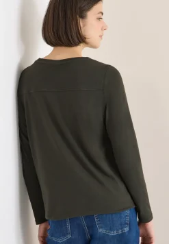 Shirt in effen kleur