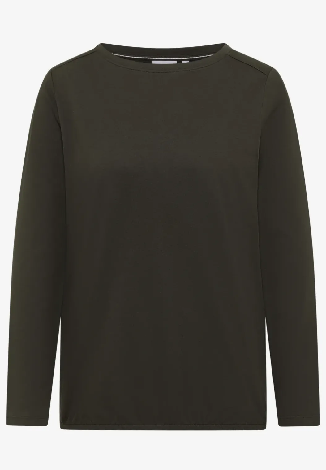 Shirt in effen kleur