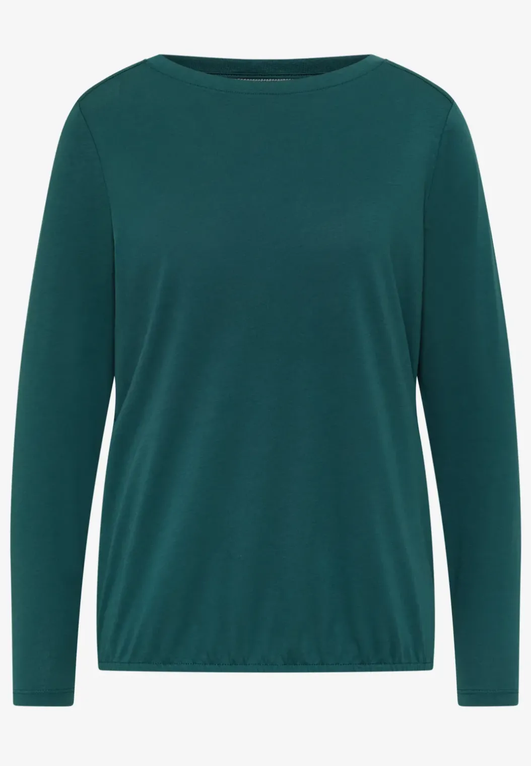 Shirt in effen kleur