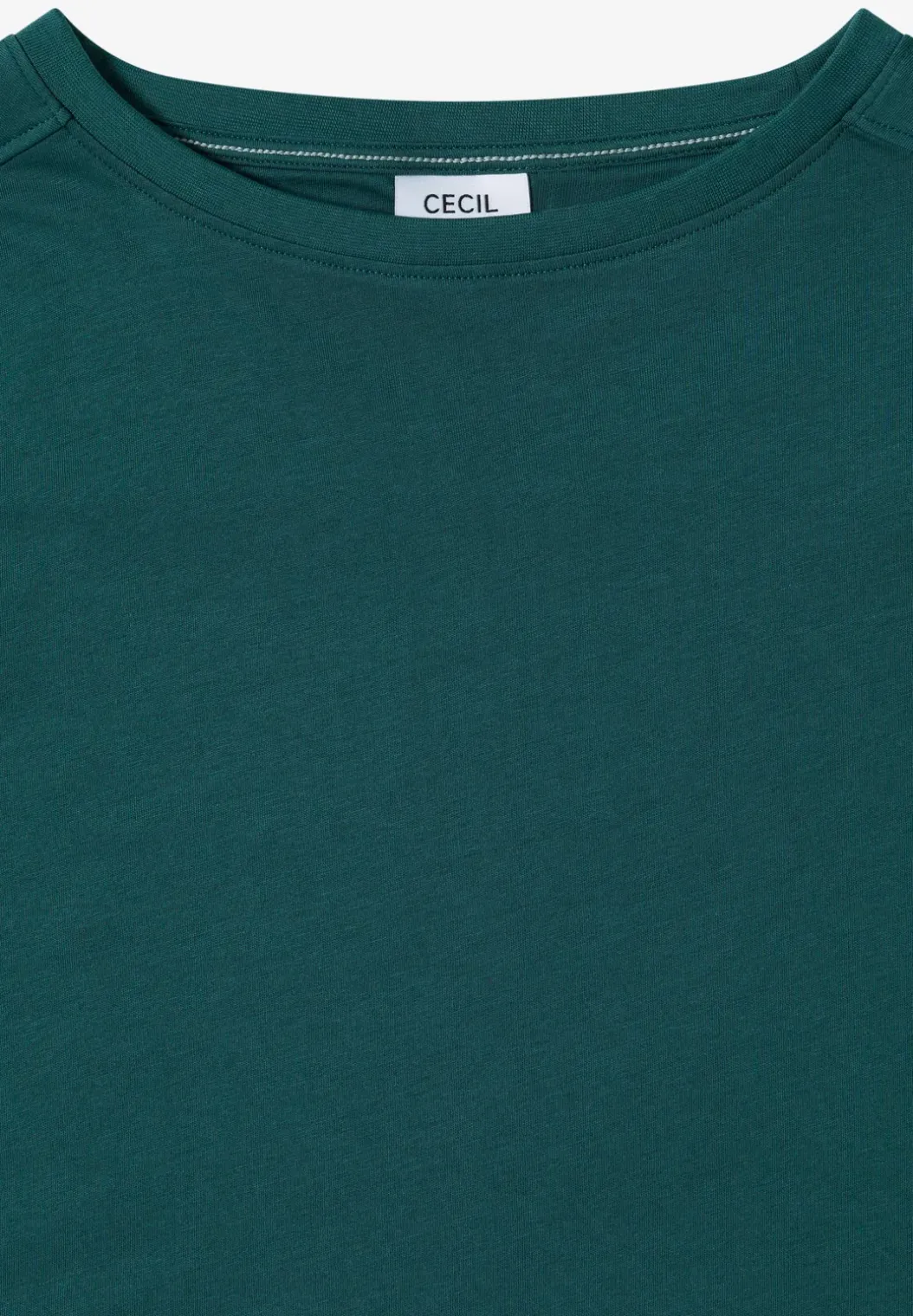 Shirt in effen kleur
