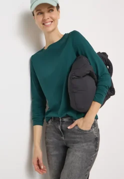Shirt in effen kleur