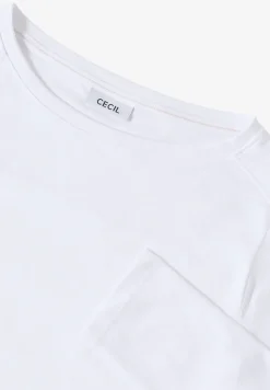 Shirt in effen kleur