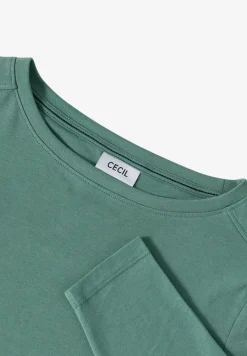 Shirt in effen kleur