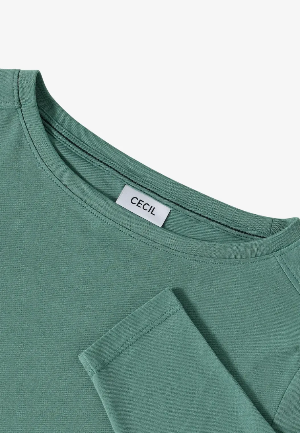 Shirt in effen kleur